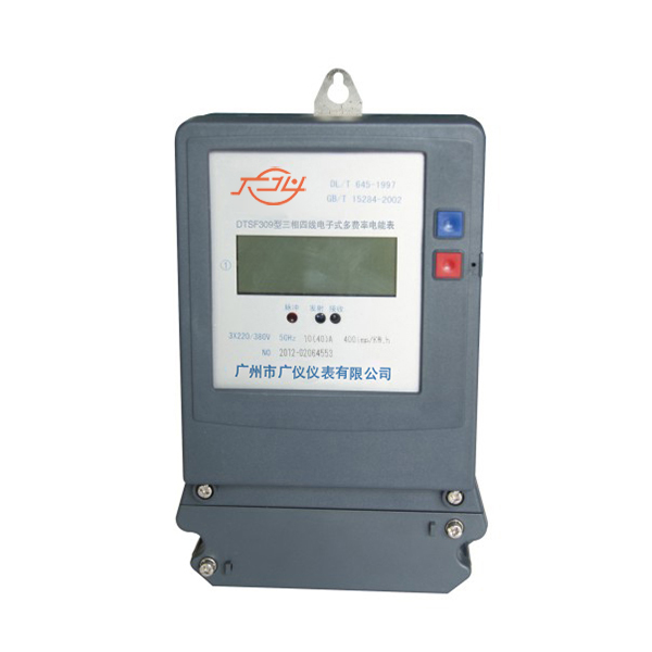 DTSF309 three-phase four-wire multi-rate watt-hour meter (with RS485 interface)